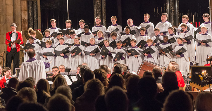 Choir concert at Durham Cathedral